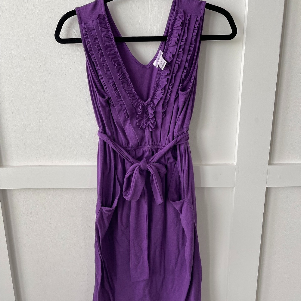 Motherhood Maternity-Dress-M-POCKETS!